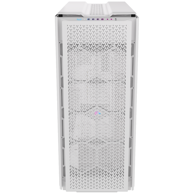 Corsair iCUE 9000D RGB Airflow PC Case, Full Tower - White image number 4