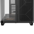 Corsair AIR 5400 RS-R ARGB PC Case, Mid Tower, Tempered Glass, RGB - includes 3x 120mm Fans, black image number null