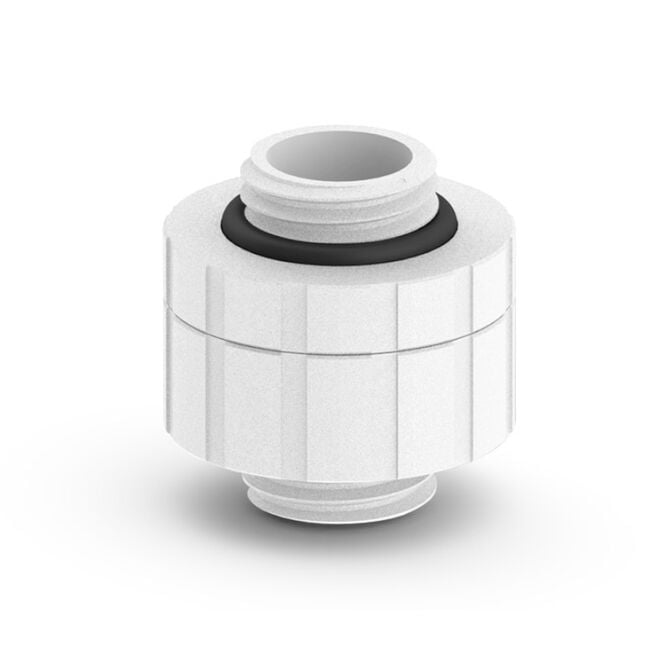 Bitspower Artemis Rotary Extender - Arctic White image number 0