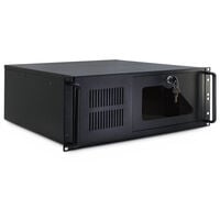 Inter-Tech IPC 4U-4088-S, 19" Rack Servergehäuse - schwarz
