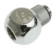 Bitspower Adapter T-Splitter G1/4 Zoll AG auf 2x G1/4 Zoll IG - drehbar, TII, silber gl&auml;nzend image number null
