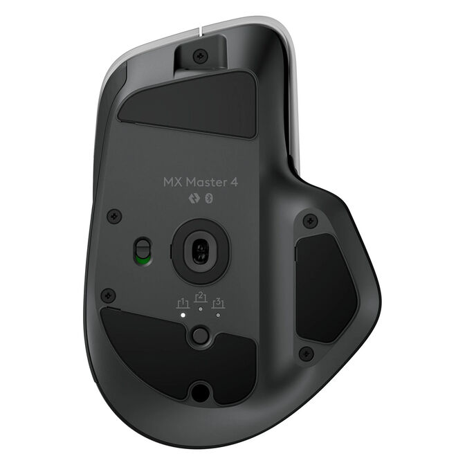 Logitech MX Master 4 Kabellose Maus, 8.000 DPI, MagSpeed-Scrollrad, Haptisches-Feedback - graphit image number 3