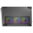 Antec C5 Computer Case, Mid-Tower, ATX, RGB, Tempered Glass - black image number null