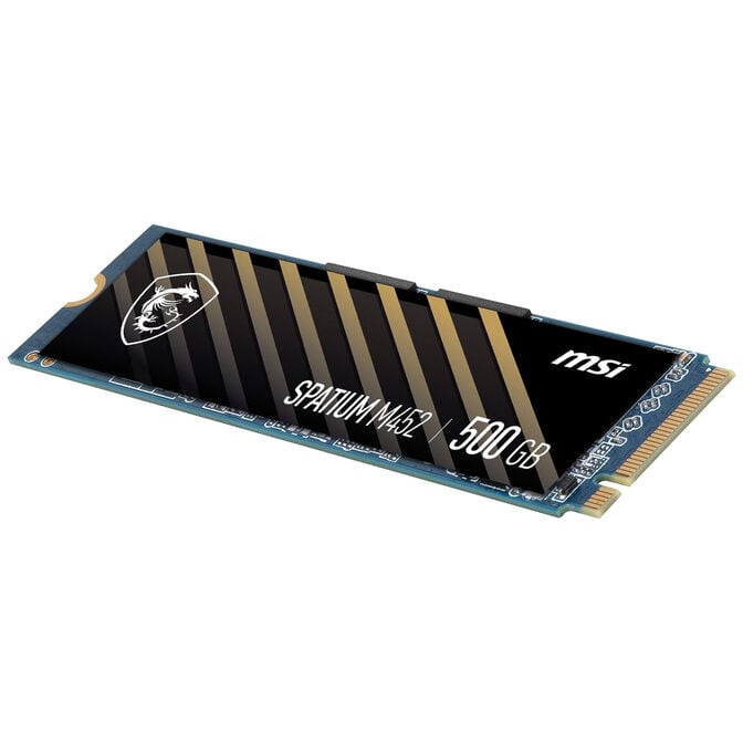 MSI SPATIUM M452 SSD, PCIe 4.0 M.2 Typ 2280 - 500 GB image number 1