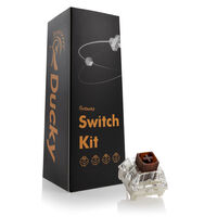 Ducky Kailh Box Brown Switches, mechanical, 3-Pin, tactile, MX-Stem, 50g - 110 pieces