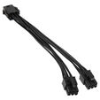 Kolink Adapter 6-Pin-PCIe auf 2x 6-Pin-PCIe-Stecker, schwarz, 15cm image number null