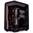 Ssupd Xhuttle PC case, mid tower, ATX, RGB, tempered glass - black image number null