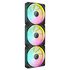Corsair iCUE Link LX120 RGB, PWM Lüfter, 3er Pack - 120mm, schwarz image number null
