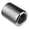 Alphacool HF Adapter G1/4 Female to G1/4 Female - Chrome image number null