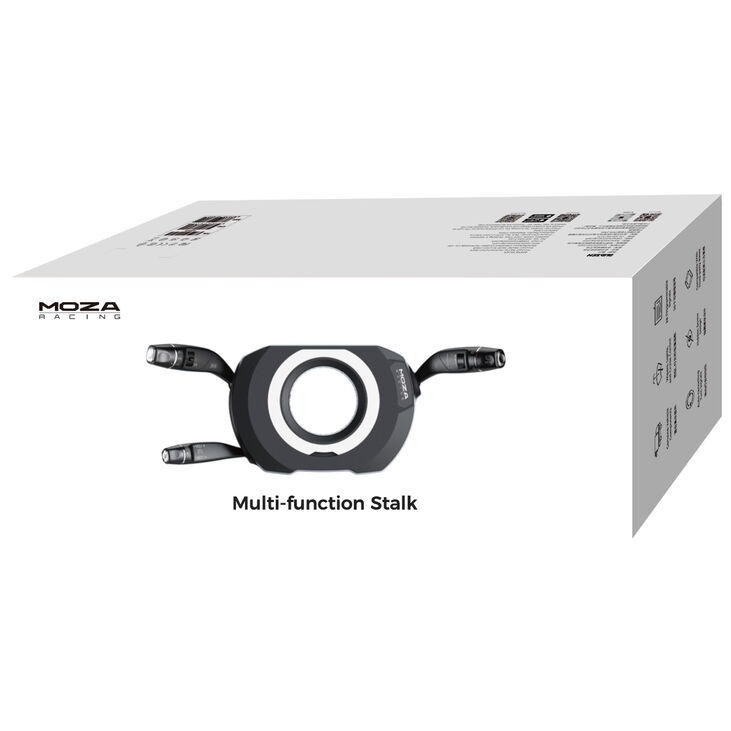 MOZA multifunction steering column, 28 switches - black image number 17