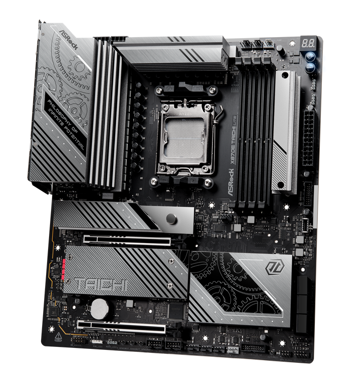 ASRock X870E Taichi Lite motherboard, Socket AM5, AMD X870E, EATX, DDR5 image number 5