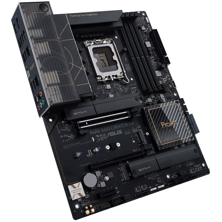 ASUS ProART B660-Creator D4, Intel B660 Mainboard - Sockel 1700, DDR4 image number 1