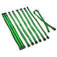 Kolink Core Pro Braided Cable Extension Kit 12V-2x6 Type 1 - Venom Green image number null