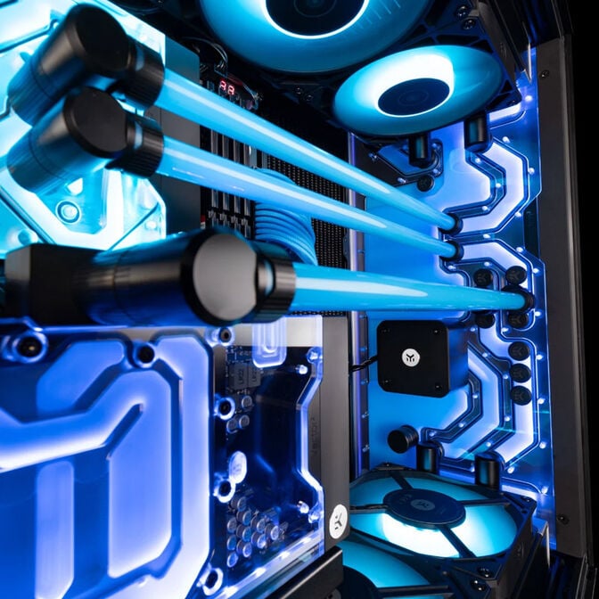 EK Water Blocks EK-Quantum Reflection&sup2; PC-O11D EVO XL D5 PWM D-RGB - Plexi image number 7
