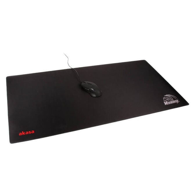 Akasa Mauspad XXL, 890 x 450 x 3mm - schwarz image number 2