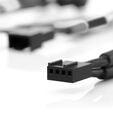 Noctua NA-SYC1 chromax.white Y-splitter cable set for fans - white image number null