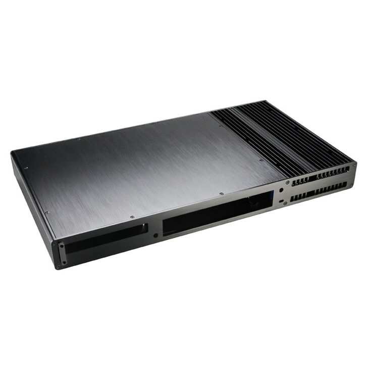 Akasa Galileo TU Thin-Mini-ITX 1U Gehäuse, OEM - schwarz image number 1