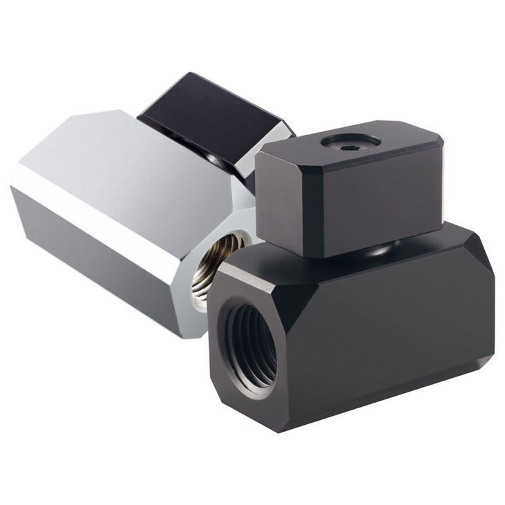PHANTEKS Ball Valve G1/4 Zoll Valve - Brass, Black image number 1