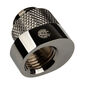 Bitspower X-Cross Adapter G1/4 inch male to G1/4 inch female - 5mm offset, glossy black