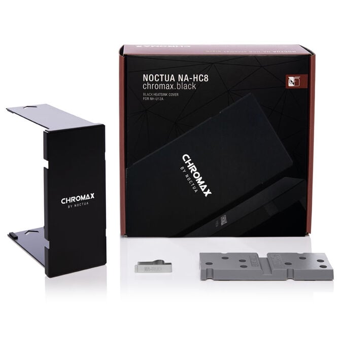 Noctua HC8 chromax.black CPU cooler cover - black image number 4