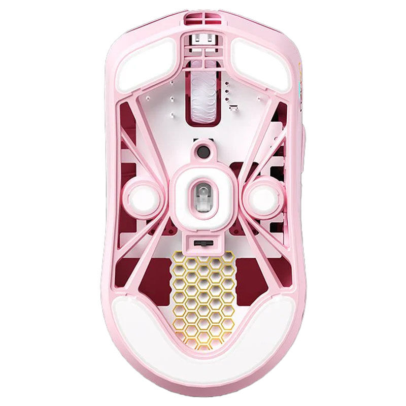 Lamzu Maya X Gaming Maus, 8K, Wireless - Pink