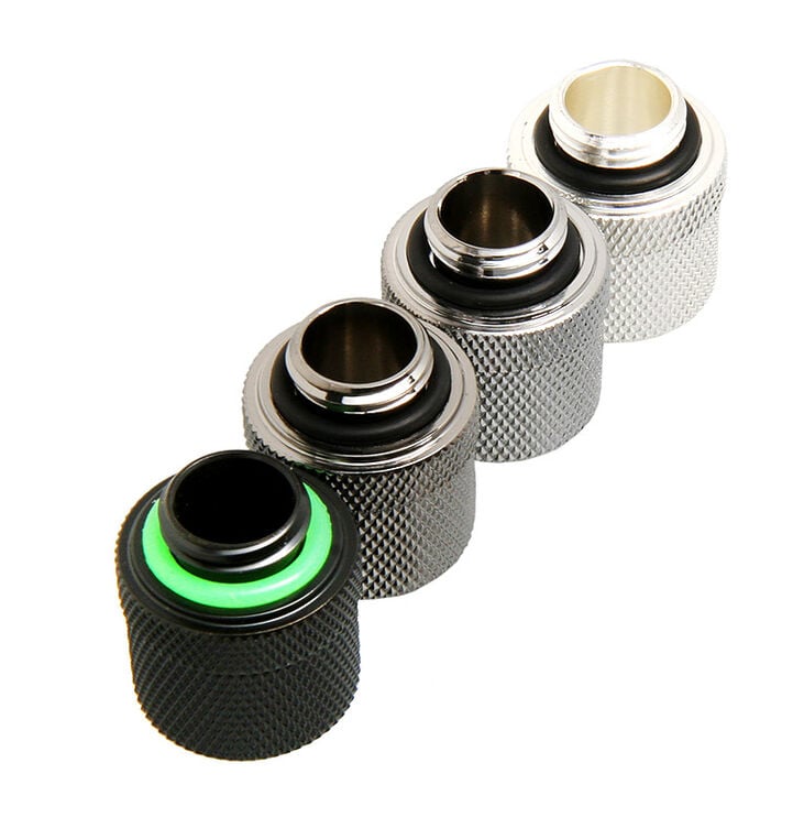 Bitspower Adapter gerade G1/4 Zoll AG auf G1/4 Zoll AG - lang, schwarz matt image number 2