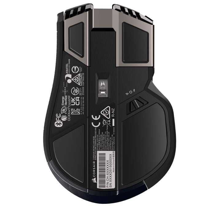 Corsair IRONCLAW WIRELESS SE Gaming Mouse, Wireless, Backlit RGB LED, 26000 DPI, Optical image number 8