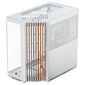 APNX V1 PC-Gehäuse, Midi-Tower, ATX, Tempered Glass - Holz, weiß