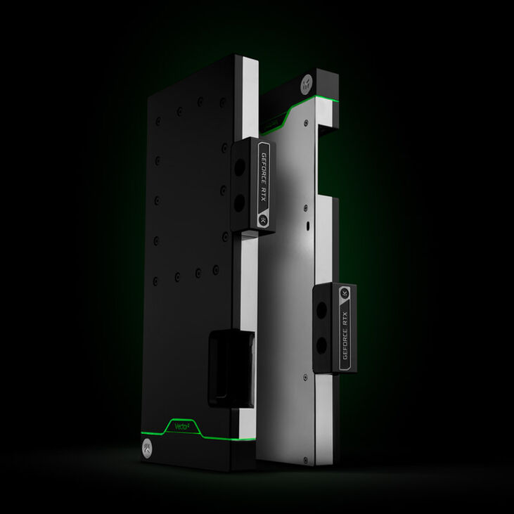 EK Water Blocks EK-Quantum Vector² FTW3 RTX 3080/90 Backplate - Nickel image number 3