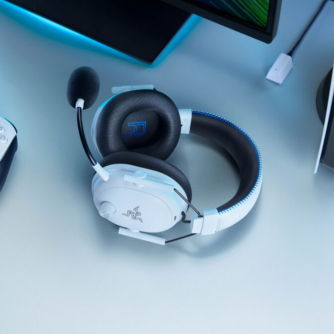 Razer BlackShark V3 Pro Gaming-Headset, f&uuml;r PlayStation - wei&szlig; image number 5