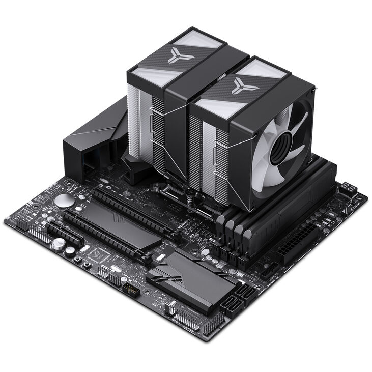 Jonsbo CR-1400 DV2 CPU Cooler - Black image number 9