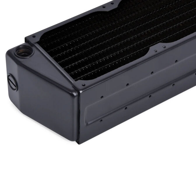 Alphacool ES HPE-60 X-Flow Radiator, Copper - 320mm, Black image number 1