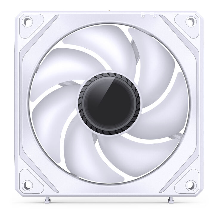 Jonsbo ZL-120W Fan, PWM, ARGB - 120mm, white, 3-pack image number 6