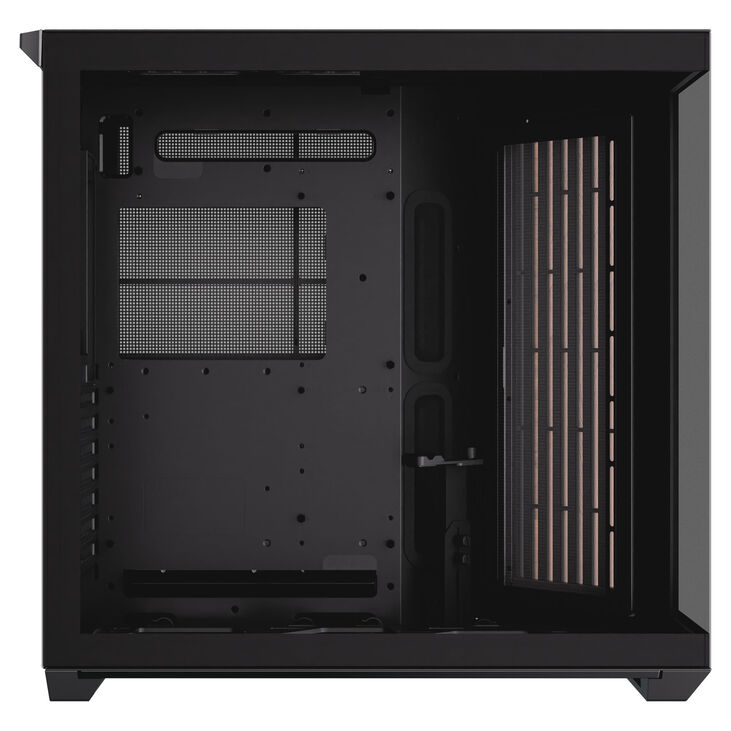 APNX V1 PC-Gehäuse, Midi-Tower, ATX, Tempered Glass - Holz, schwarz image number 7