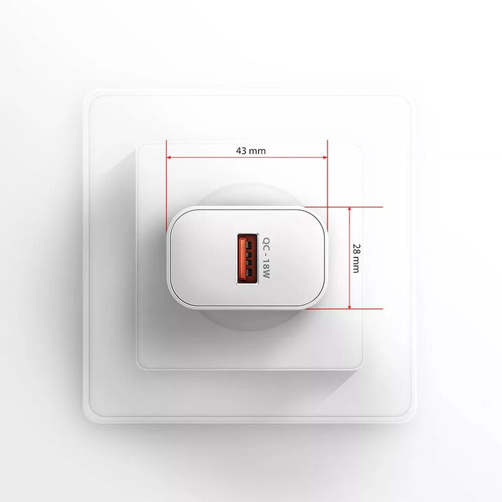 AXAGON ACU-QC18 Charging Adapter, 18 W - white image number 5