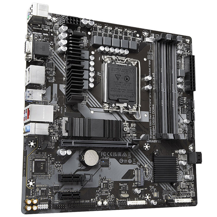 GIGABYTE B760M DS3H DDR4, Socket LGA 1700, Intel B760M, Micro-ATX - DDR4 image number 1