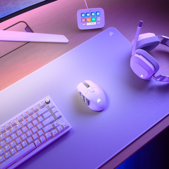 Corsair Scimitar Elite Wireless SE Gaming Mouse - white image number 14