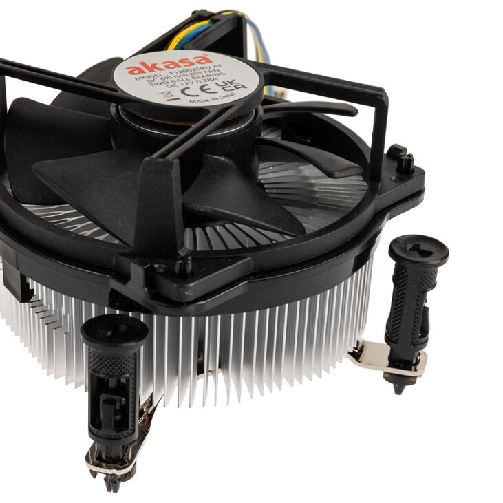 Akasa AK-CC6606BP01 Low Profile CPU Cooler - Socket LGA 1700, 63.2mm high image number 3