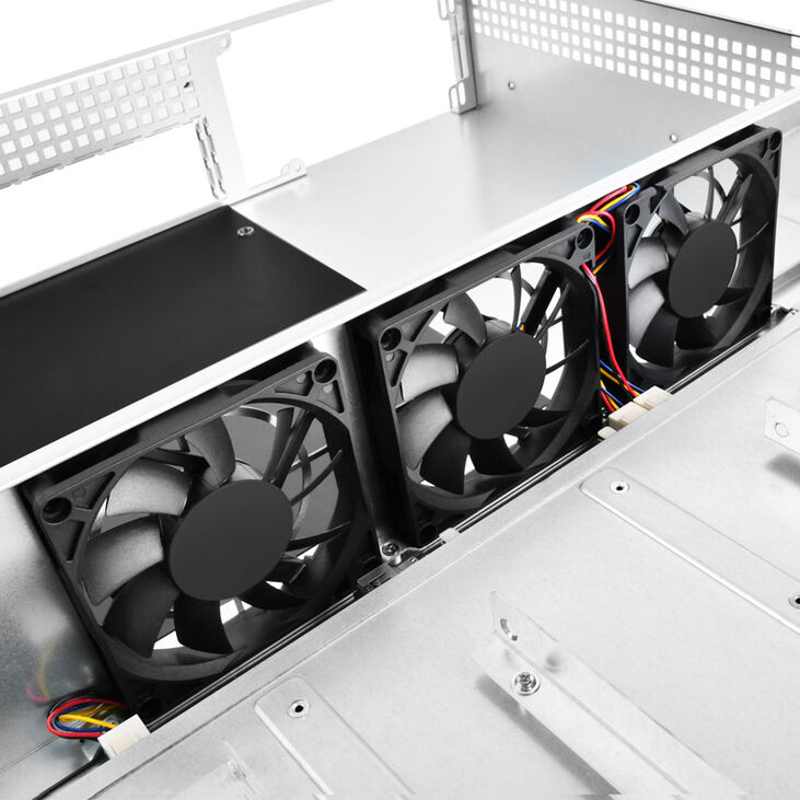 SilverStone RM21-304 Rackmount Server Gehäuse, 2U, Micro-ATX - schwarz image number 8