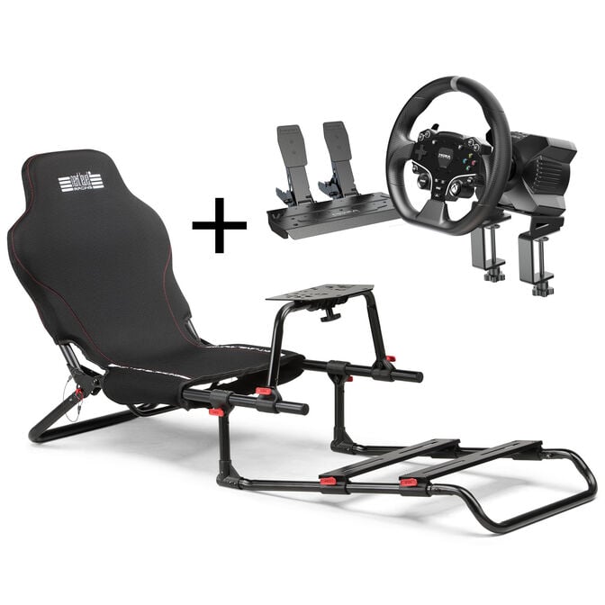 Next Level Racing GTLITE Junior Foldable Cockpit + MOZA R3 Racing Set (XBOX, PC) image number 0