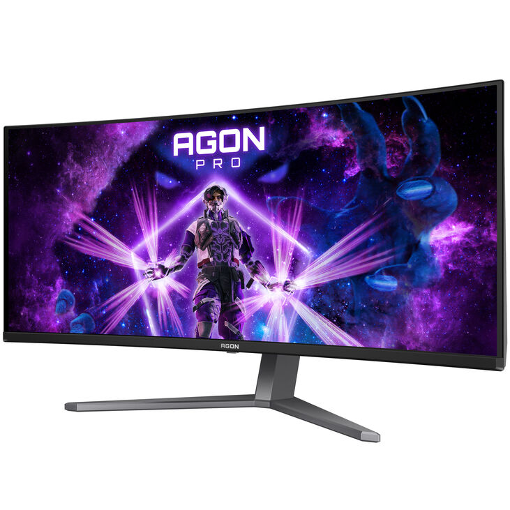 AOC AGON Pro AG346UCD, 34 inch Curved Gaming Monitor, 175 Hz, QD OLED, Adaptive Sync image number 2