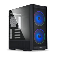 Lian Li LANCOOL 206 Geh&auml;use, Midi-Tower, ATX, Tempered Glass - schwarz