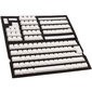 Ducky PBT Double-Shot Keycap Set, DE Layout - white
