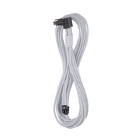CableMod C-Series Pro ModMesh 12V-2x6 cable, 90° connector, for Corsair Type 5 RMx Shift PSUs - white, 65cm