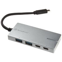 SilverStone SST-EP09C USB 3.1-C -Port - silver