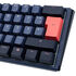 Ducky One 3 Cosmic Blue Mini Gaming Tastatur, RGB LED - MX-Silent-Red image number null