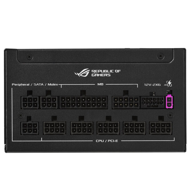 ASUS ROG Strix 850 Platinum power supply, 80 PLUS Platinum, modular, PCIe 5.1 - 850 watts image number 14