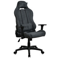 Arozzi Torretta Gaming Chair, Soft Fabric - Dark Grey