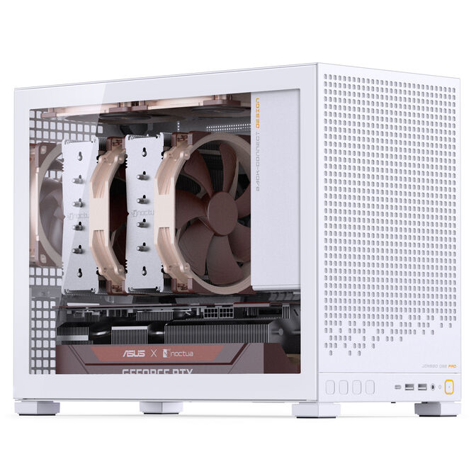 Jonsbo D32 PRO White PC-Geh&auml;use, Mini-Geh&auml;use, mATX, Tempered Glass - wei&szlig; image number 5