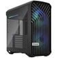 Fractal Design Torrent Compact RGB Midi-Tower Light Tint, Tempered Glass, schwarz
